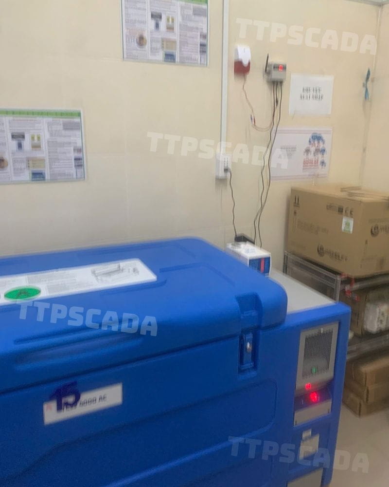 đồng hồ cảnh báo nhiệt độ tủ vaccine